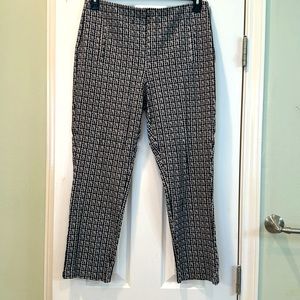Chico black & white knit pants size 1.5 (US 8/10)
